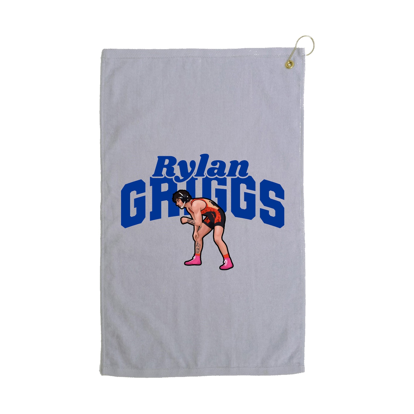Golf Towel — Signature Arch in Grey