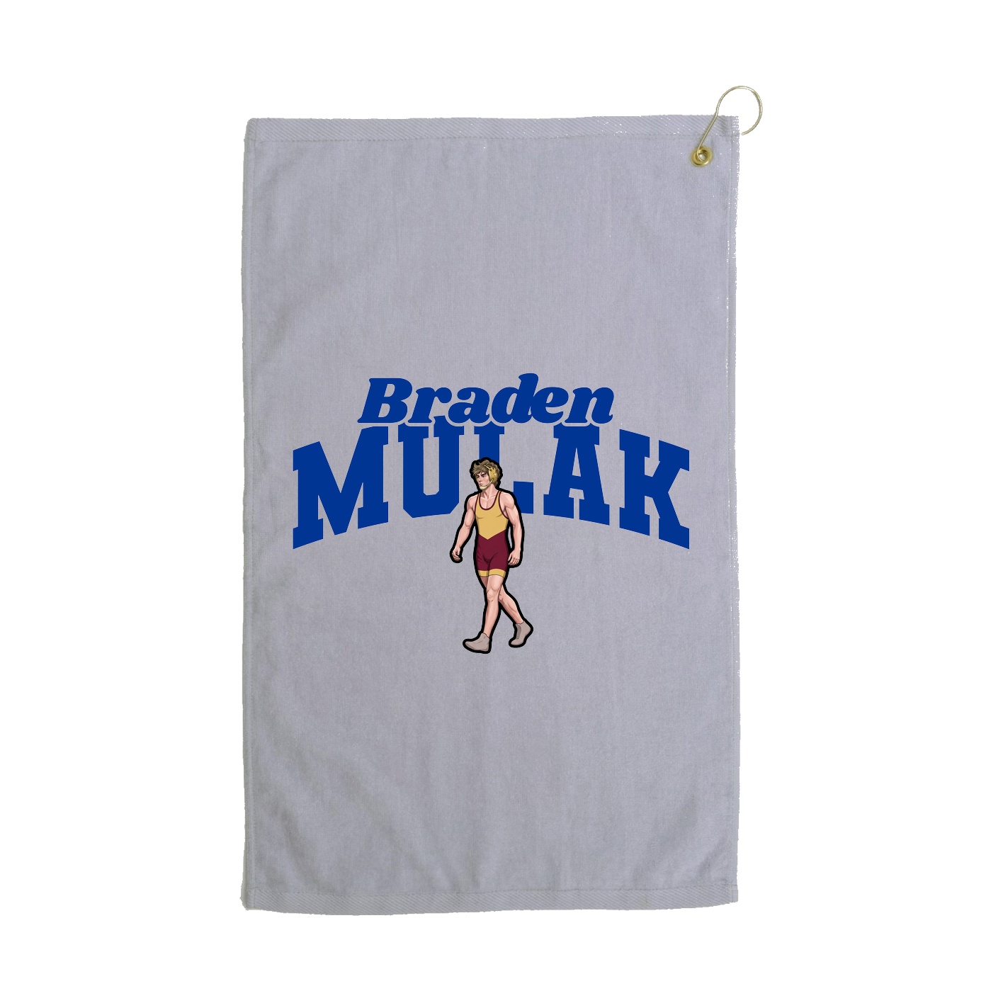 Golf Towel — Signature Arch in Grey