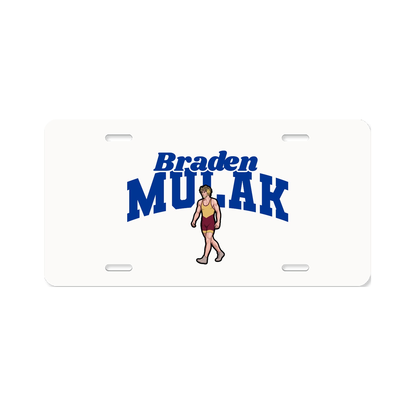 License Plate — Signature Arch in Classic