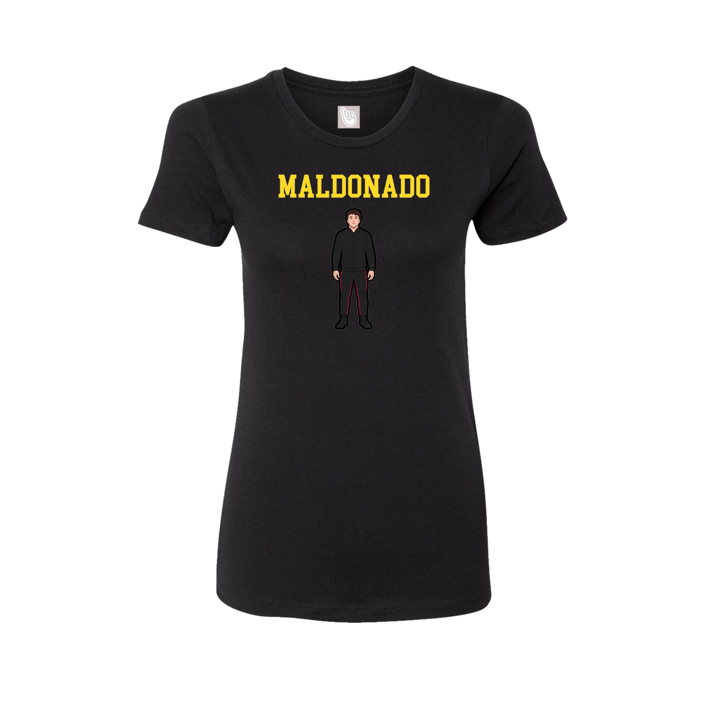 Fitted Women's Tee — Shirsey in Black