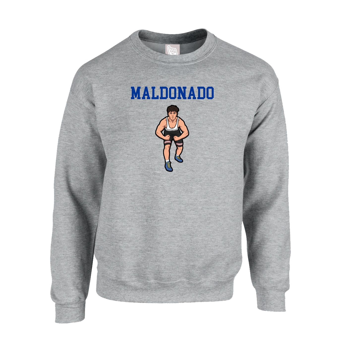 Fleece Crew — Shirsey in Grey