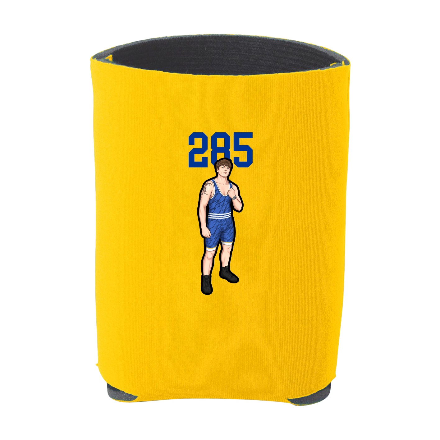 Can Holder — Number Top in Yellow