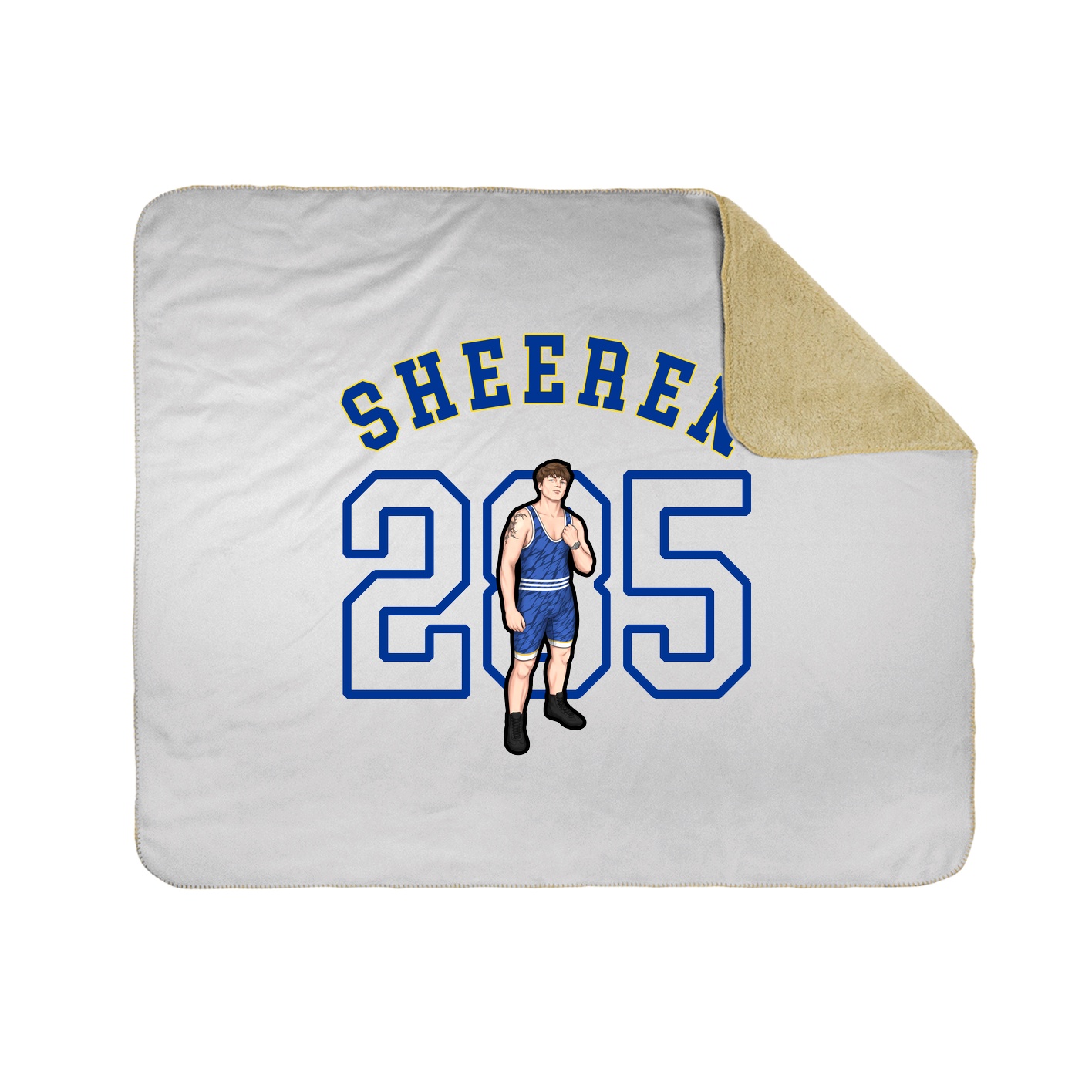 Throw Blanket — Shirsey Arch in White