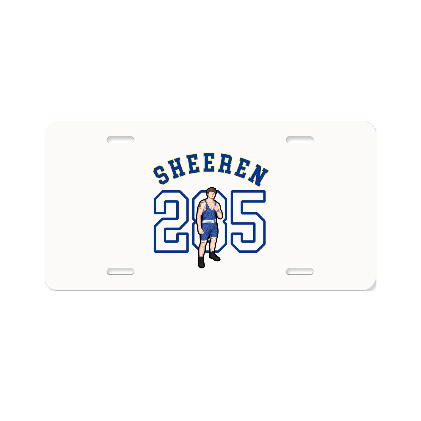 License Plate — Shirsey Arch in Classic