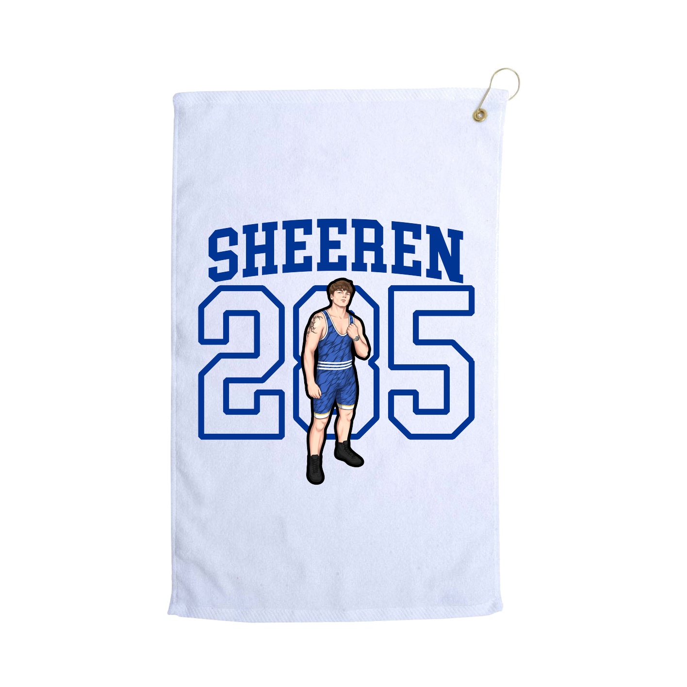 Golf Towel — Shirsey in White