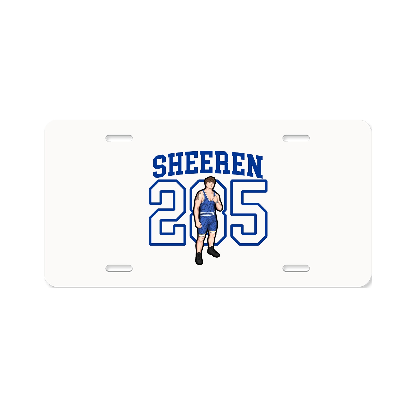 License Plate — Shirsey in Classic