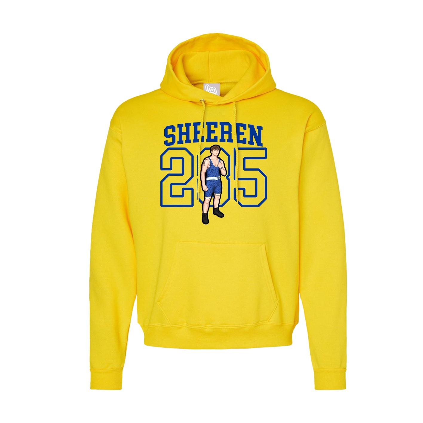 Hoodie — Shirsey in Yellow