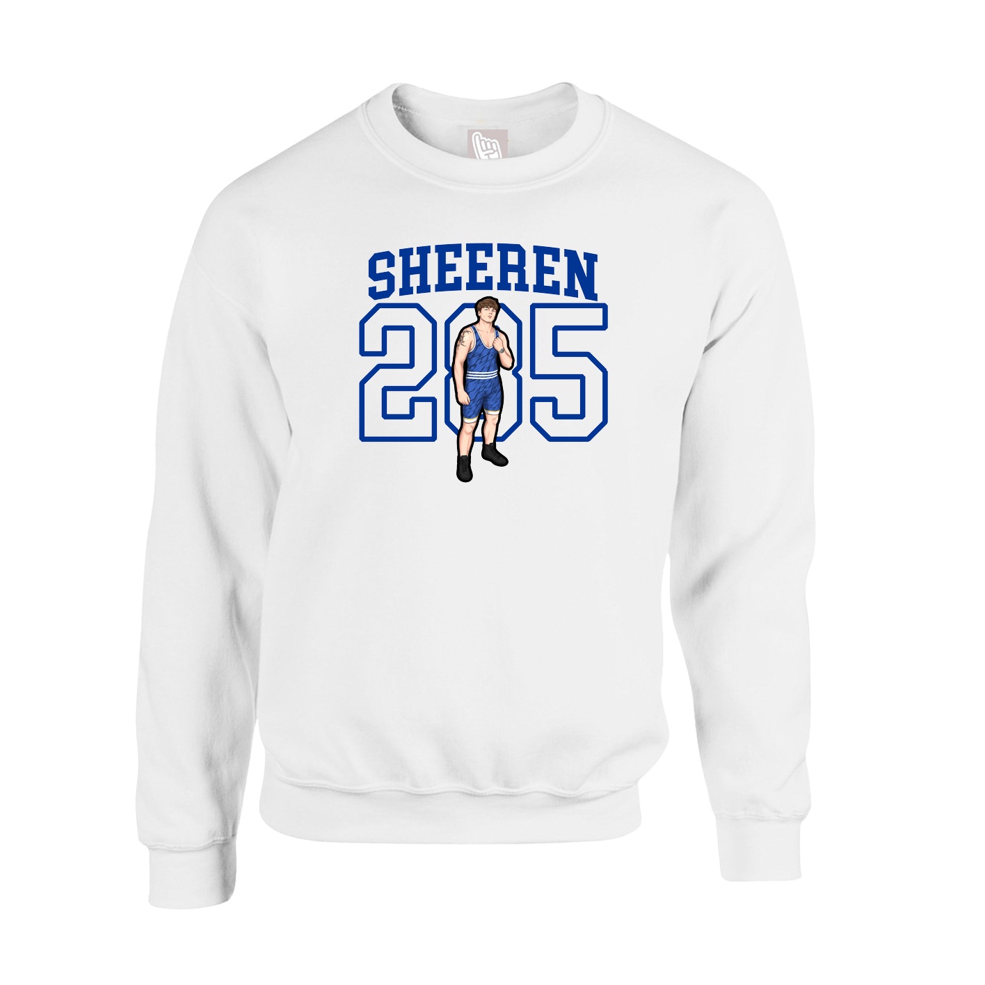 Fleece Crew — Shirsey in White