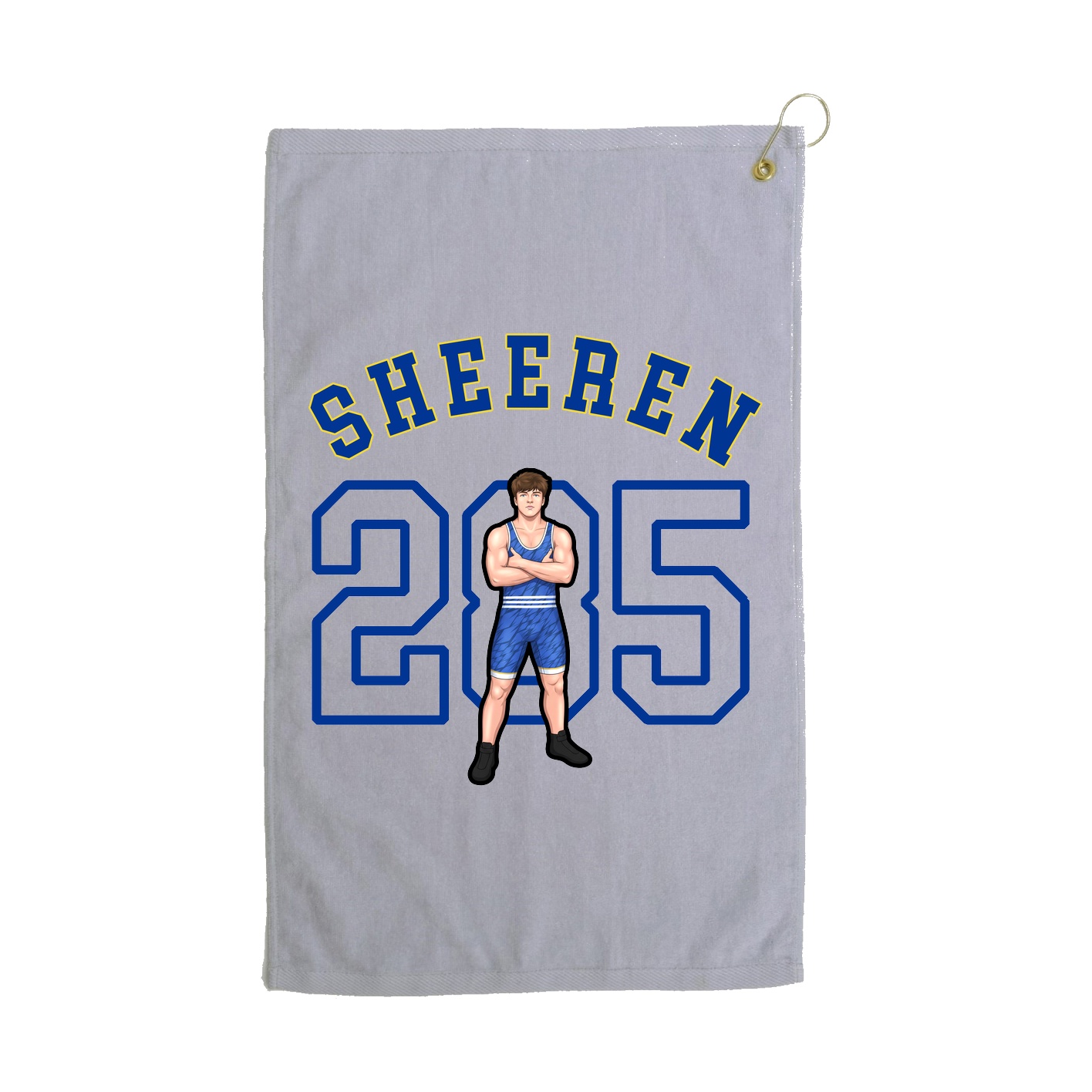 Golf Towel — Shirsey Arch in Grey