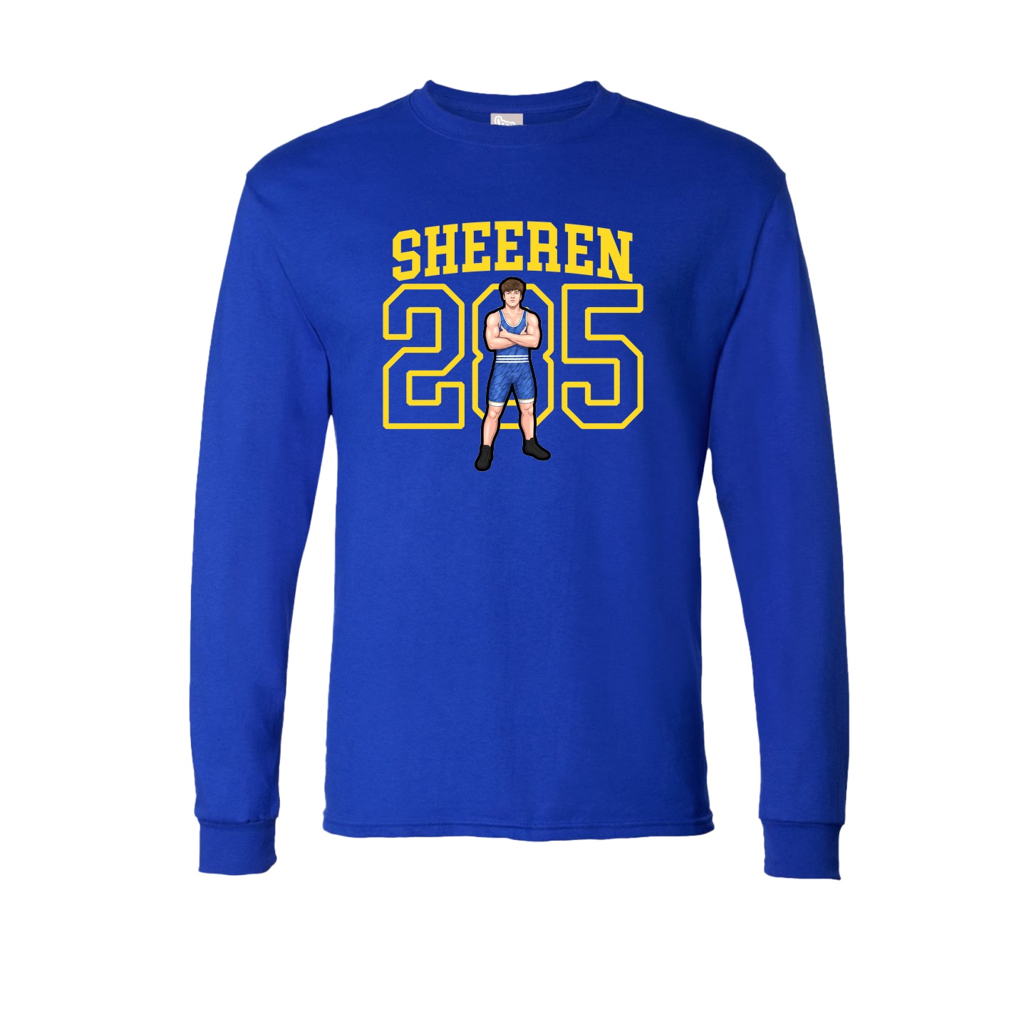 Long Sleeve Tee — Shirsey in Royal