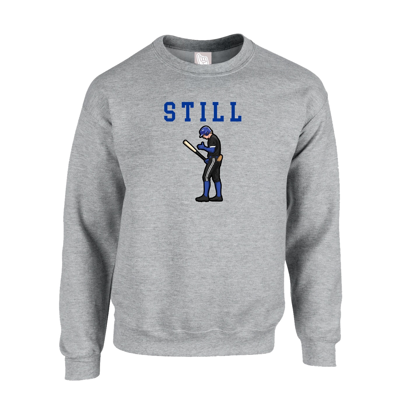 Fleece Crew — Shirsey in Grey