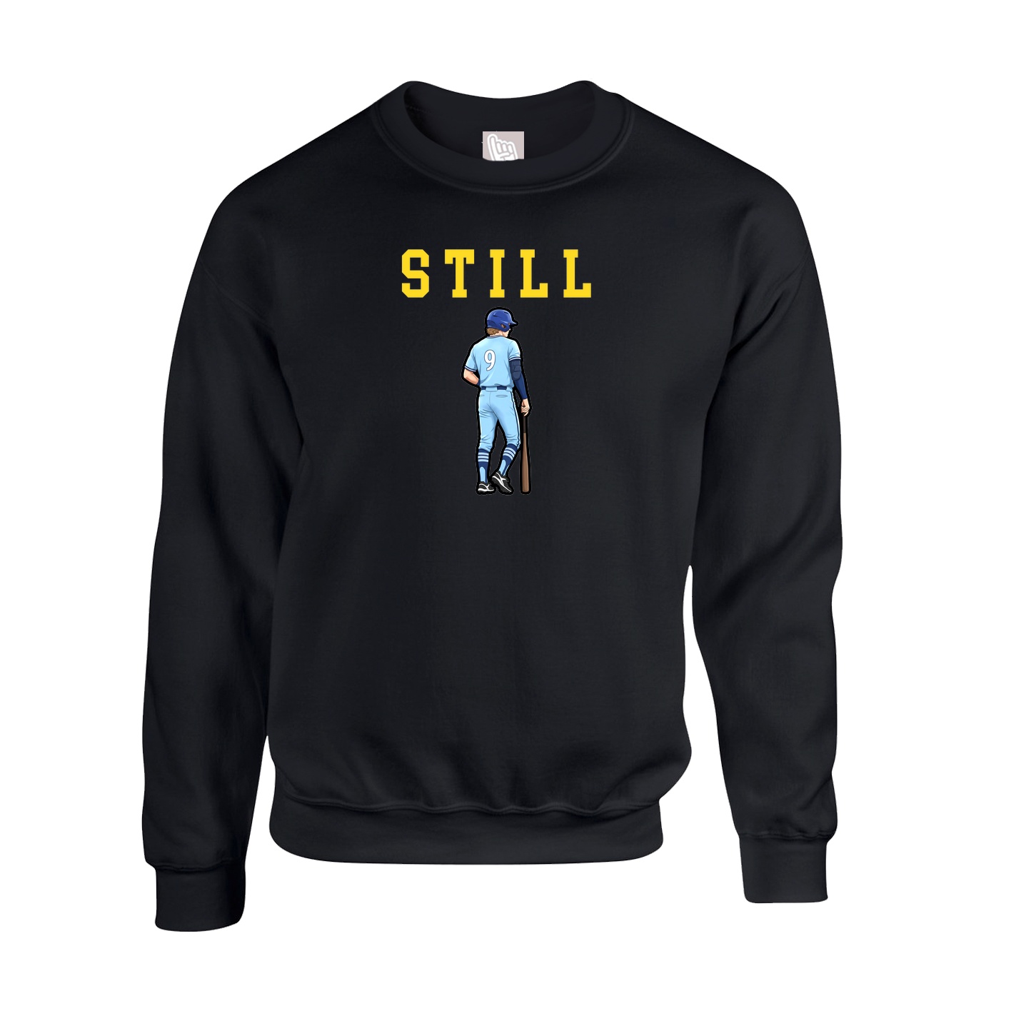 Fleece Crew — Shirsey in Black