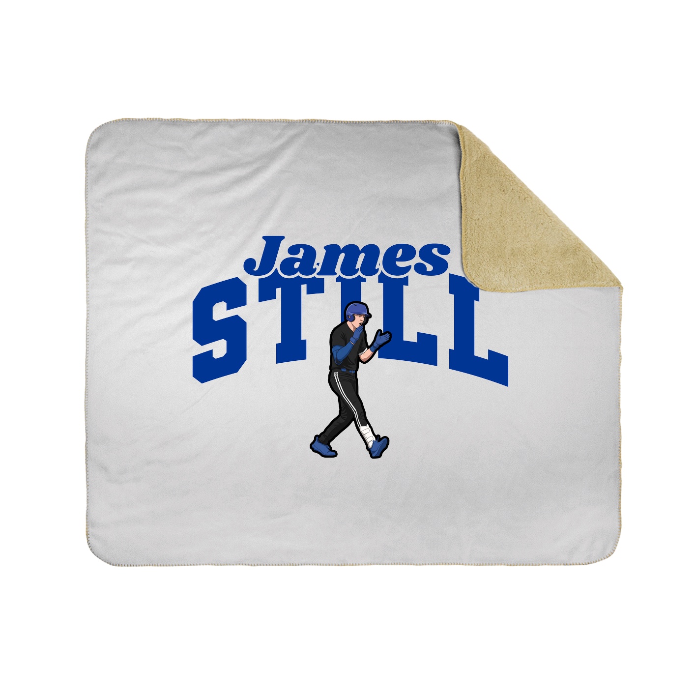 Throw Blanket — Signature Arch in White