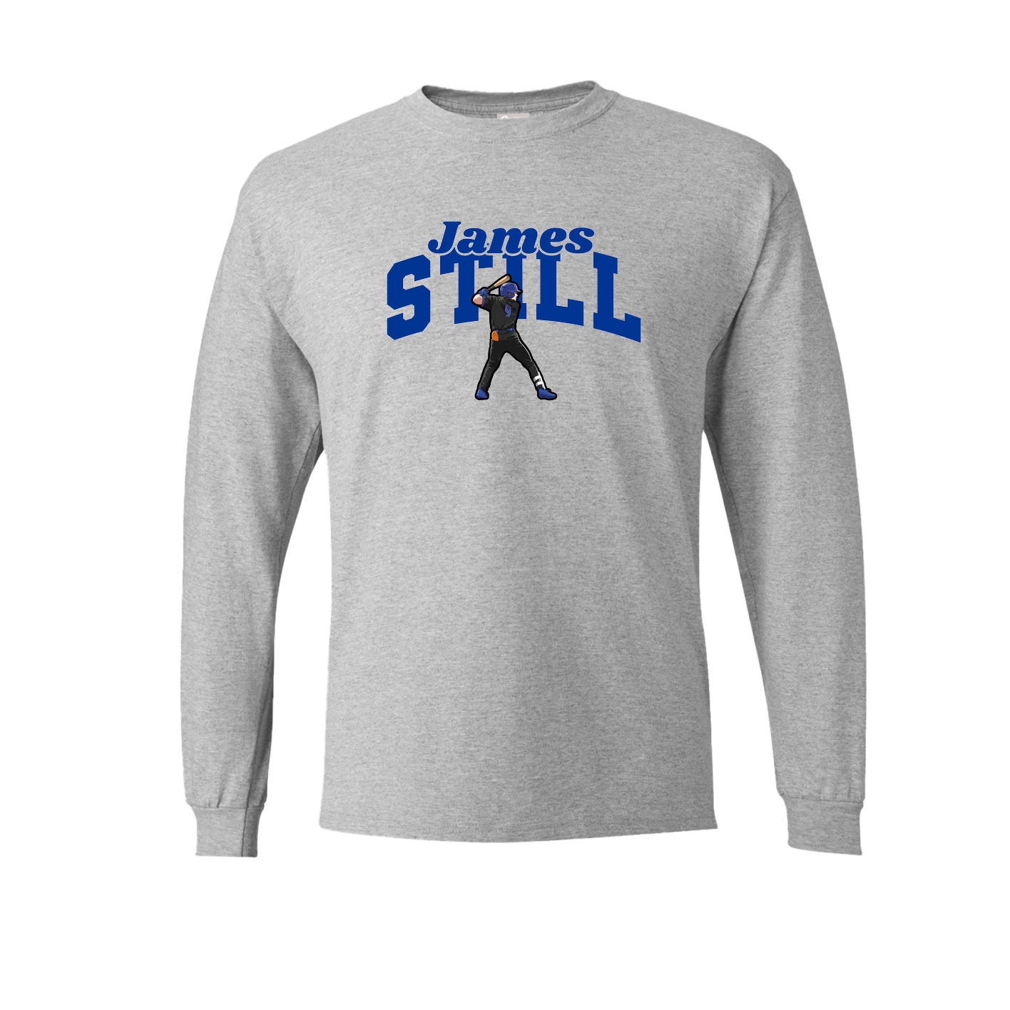 Long Sleeve Tee — Signature Arch in Grey