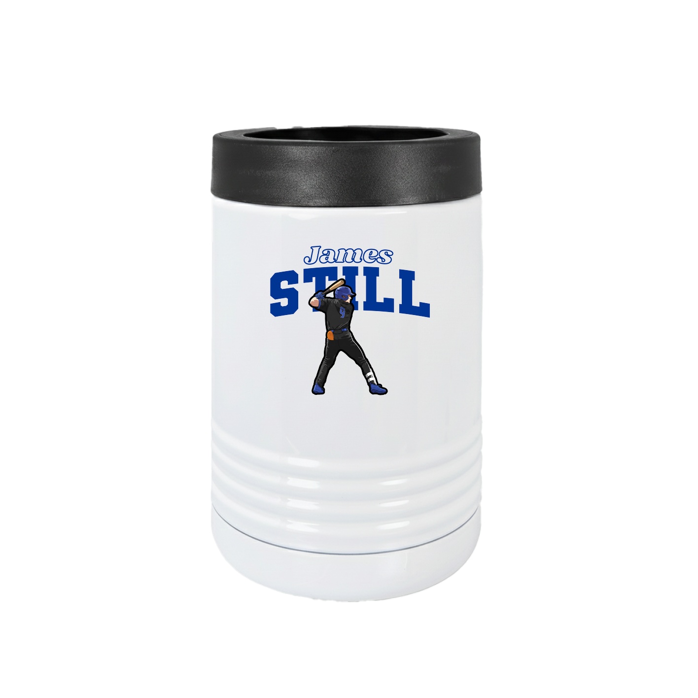 Beverage Holder — Name Arch in White