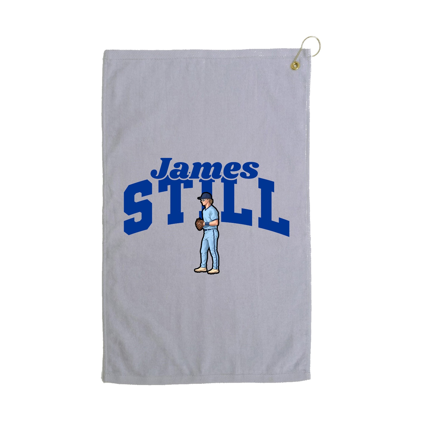 Golf Towel — Signature Arch in Grey