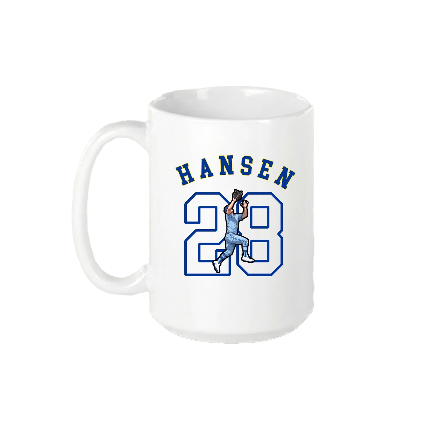 15oz Coffee Mug — Shirsey Arch in White