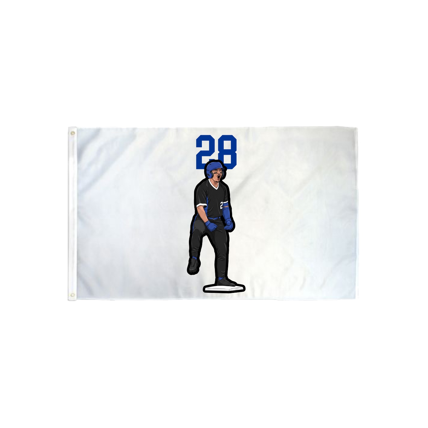 3x5 Flag — Number Top in Classic