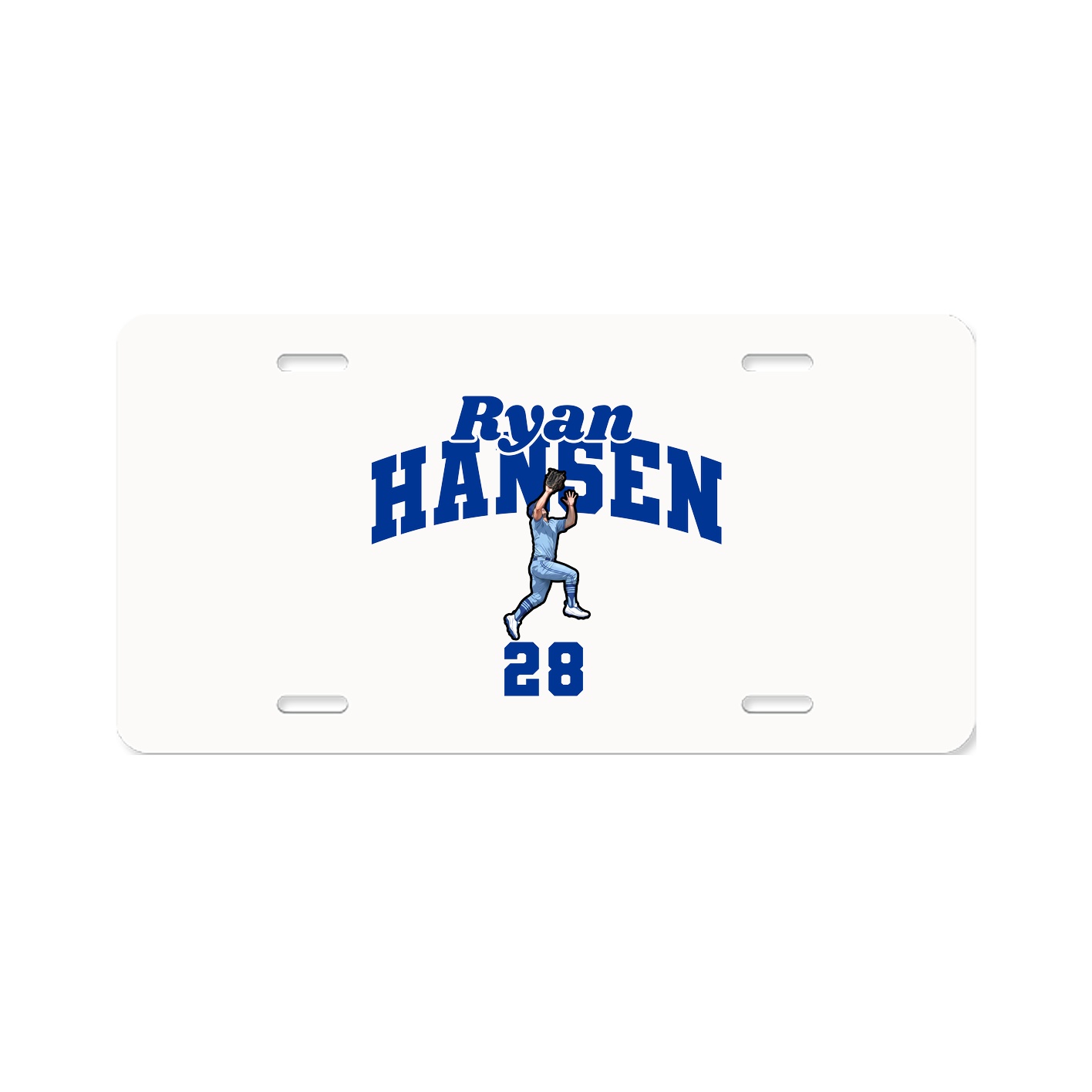 License Plate — Signature Arch in Classic