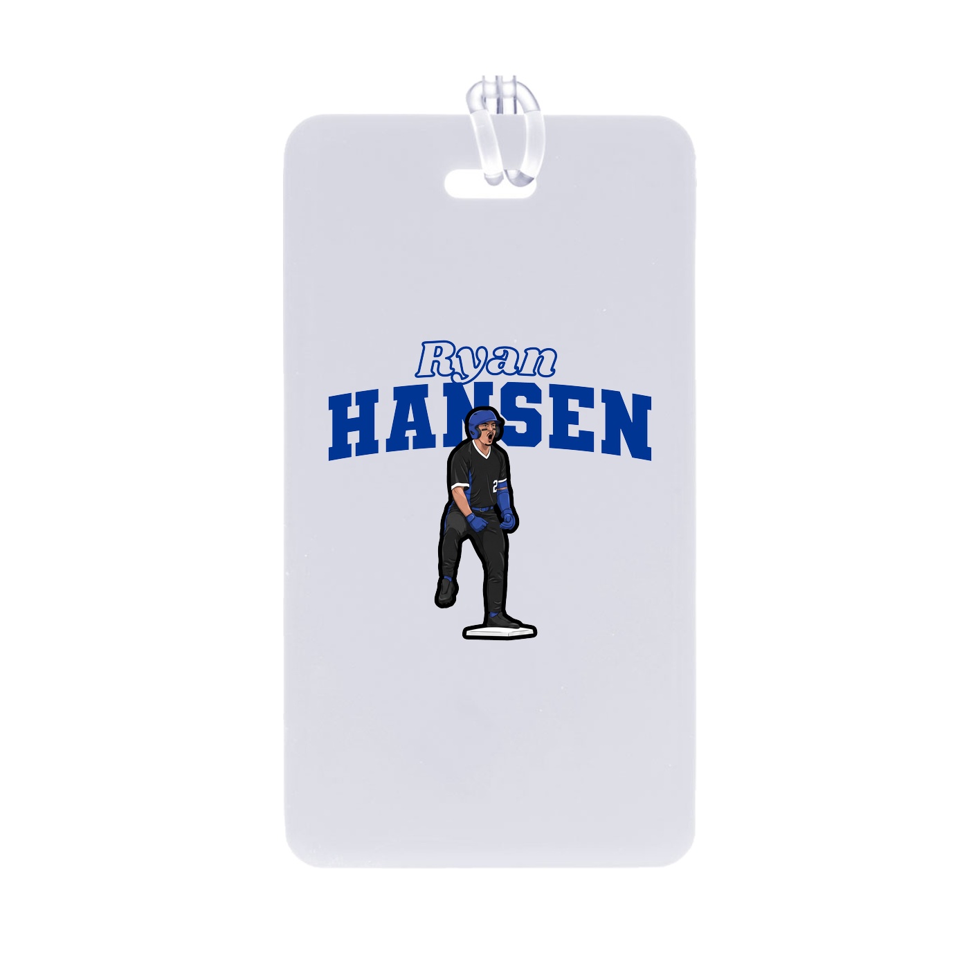 Bag Tag — Name Arch in Classic