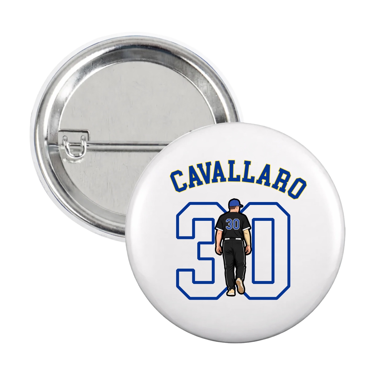 Game Day Button — Shirsey Arch in White