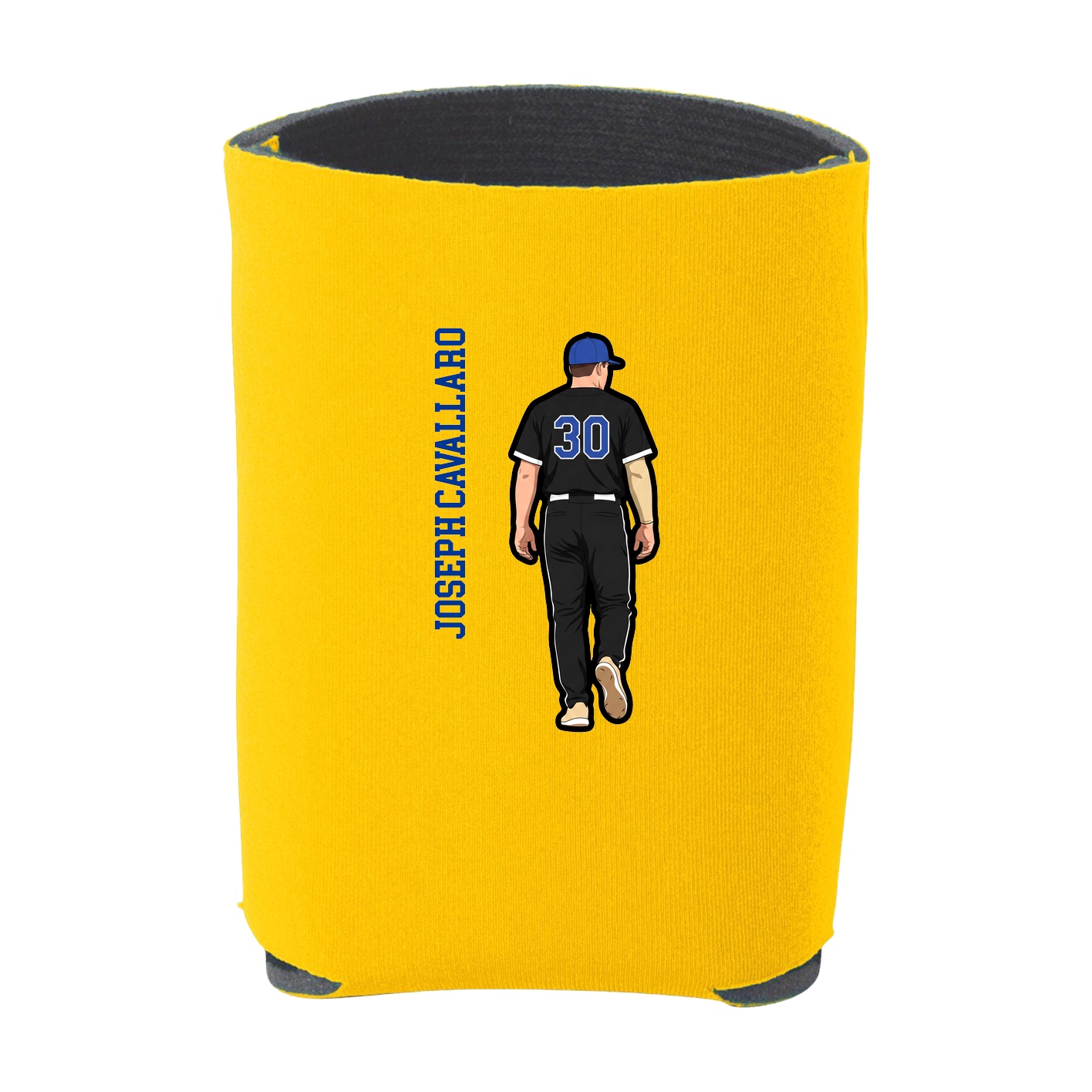 Can Holder — Name Vertical in Yellow