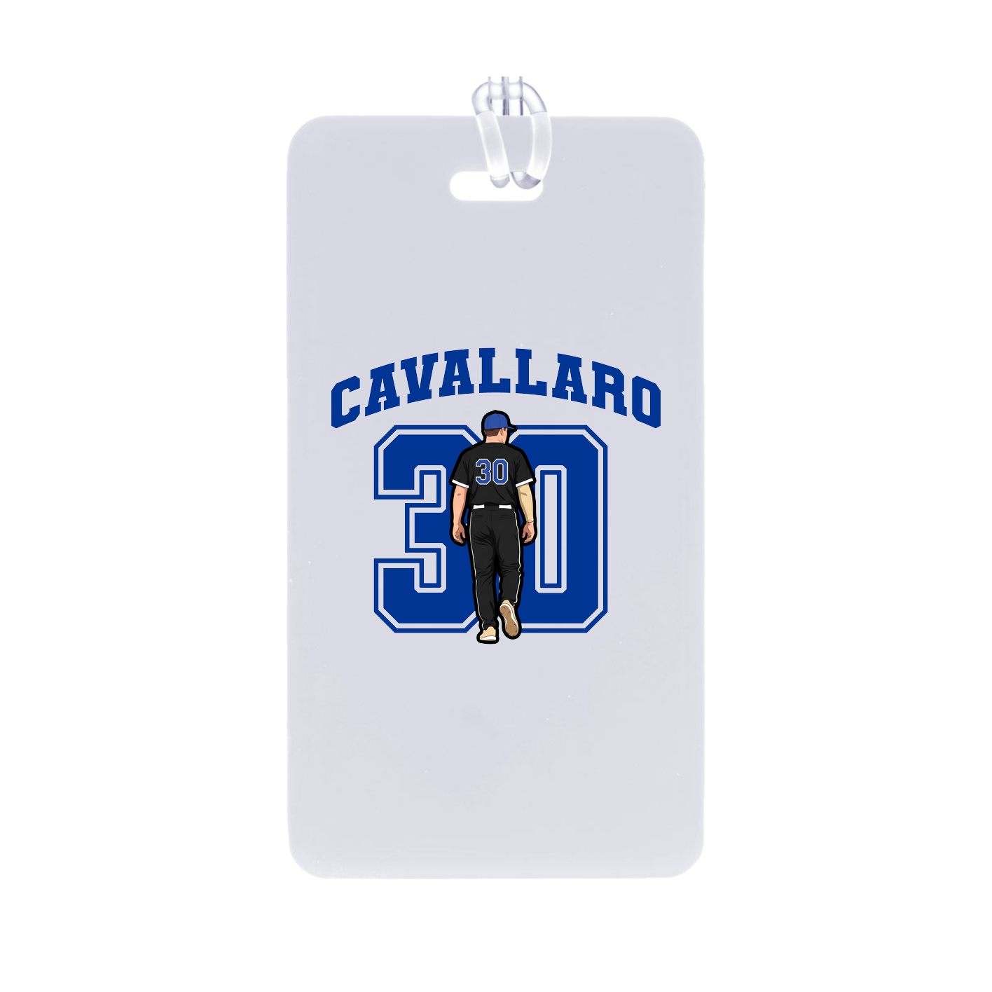 Bag Tag — Number in Classic