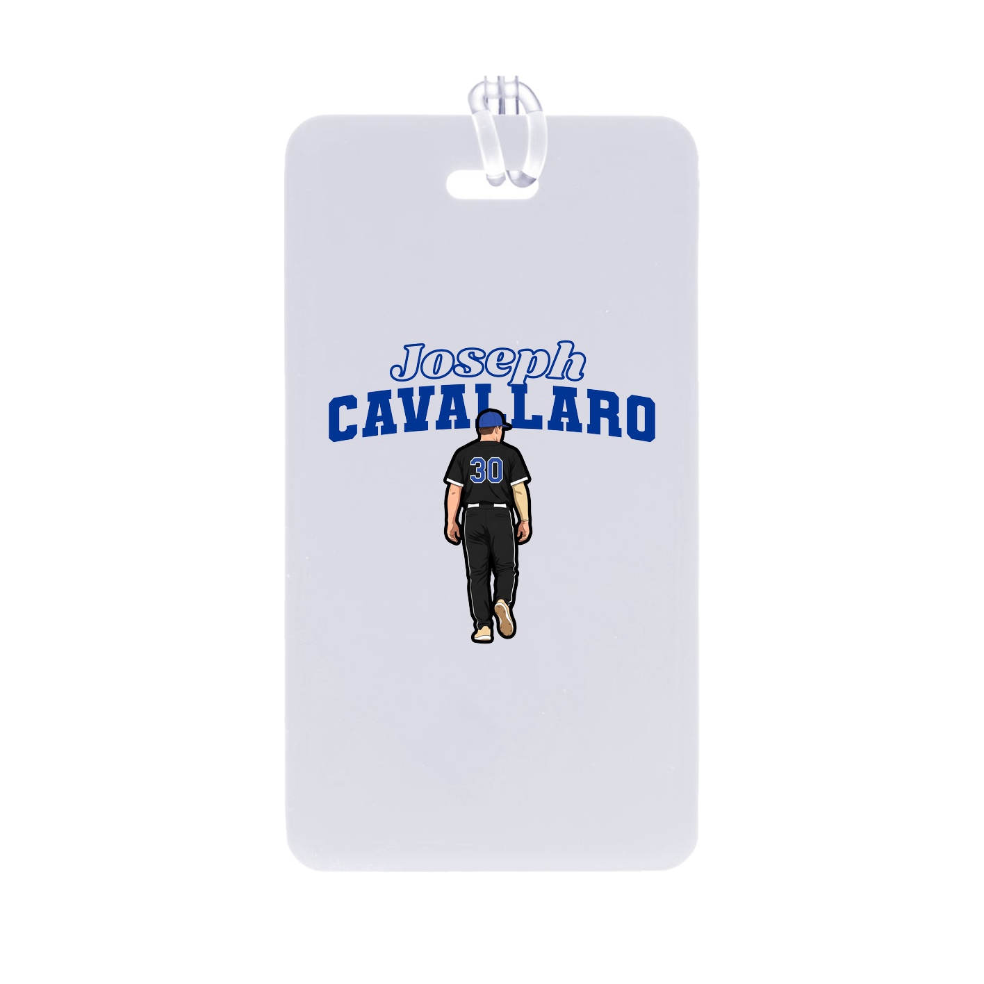 Bag Tag — Name Arch in Classic