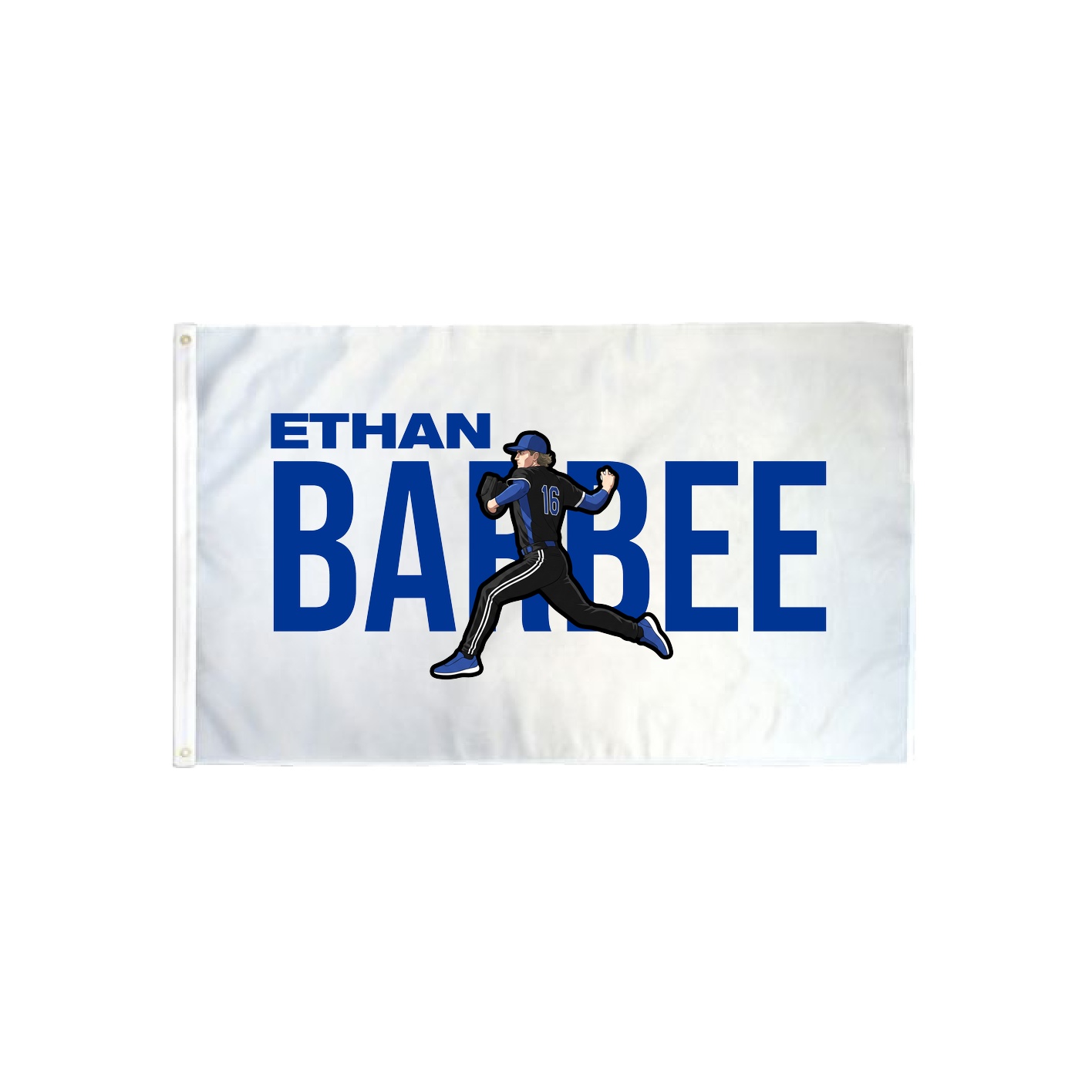3x5 Flag — Player Name in Classic