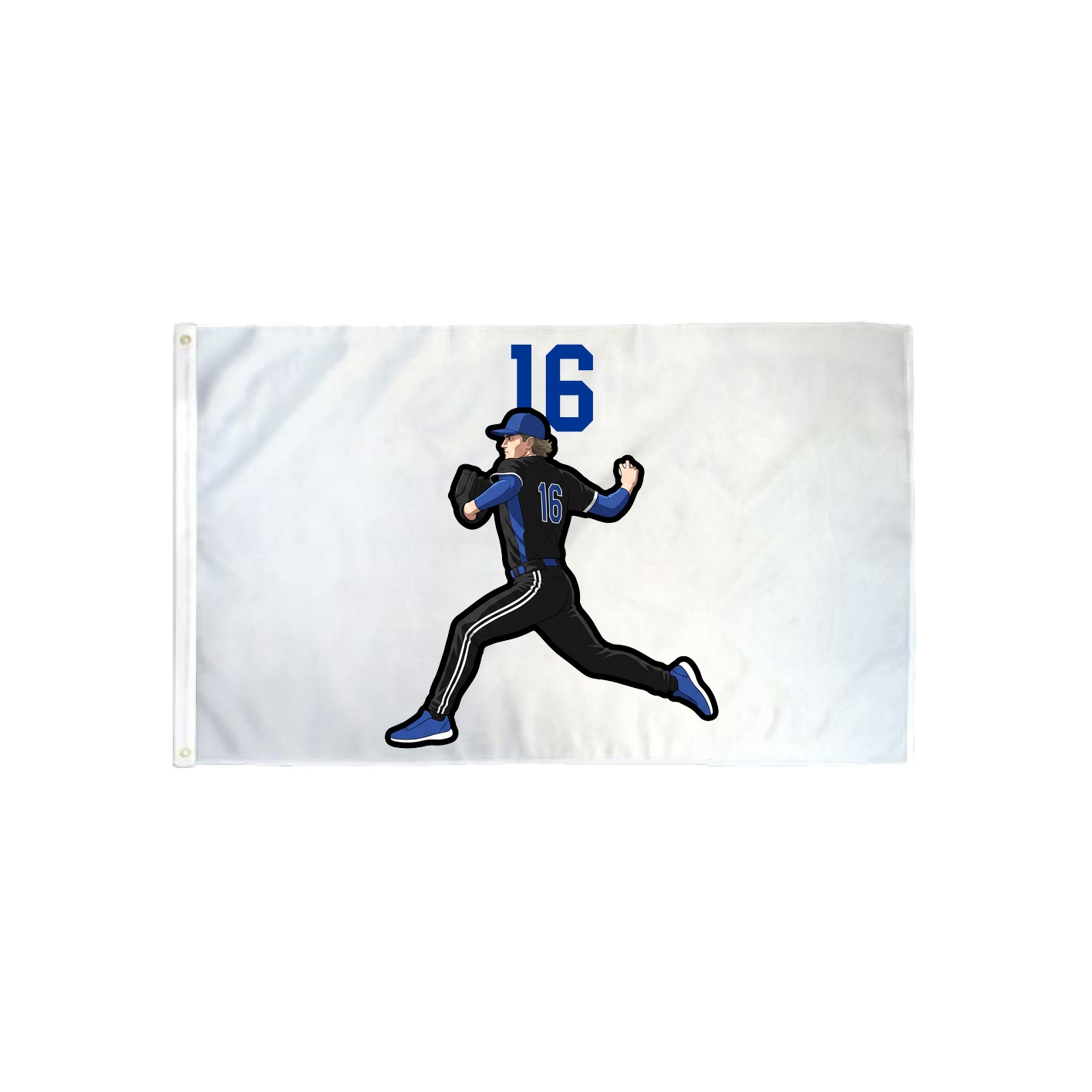 3x5 Flag — Number Top in Classic