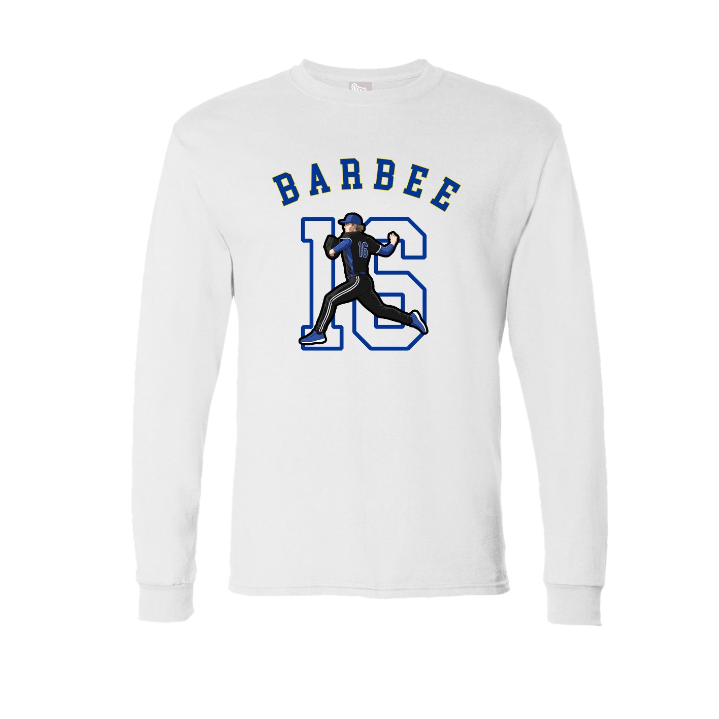 Long Sleeve Tee — Shirsey Arch in White