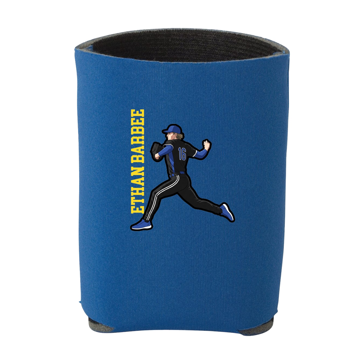 Can Holder — Name Vertical in Royal