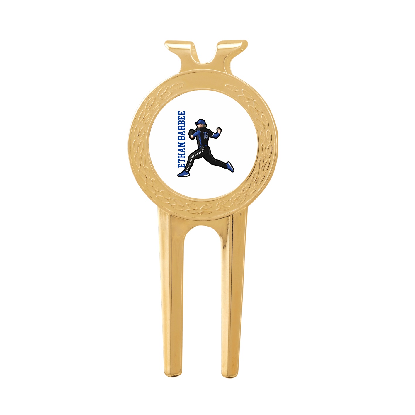 Divot Tool with Ball Marker — Name Vertical in Classic