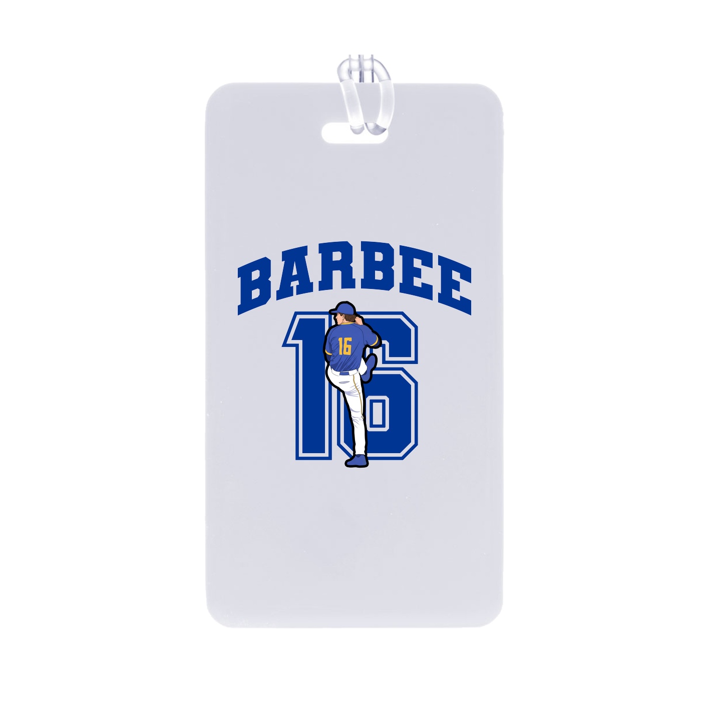 Bag Tag — Number in Classic
