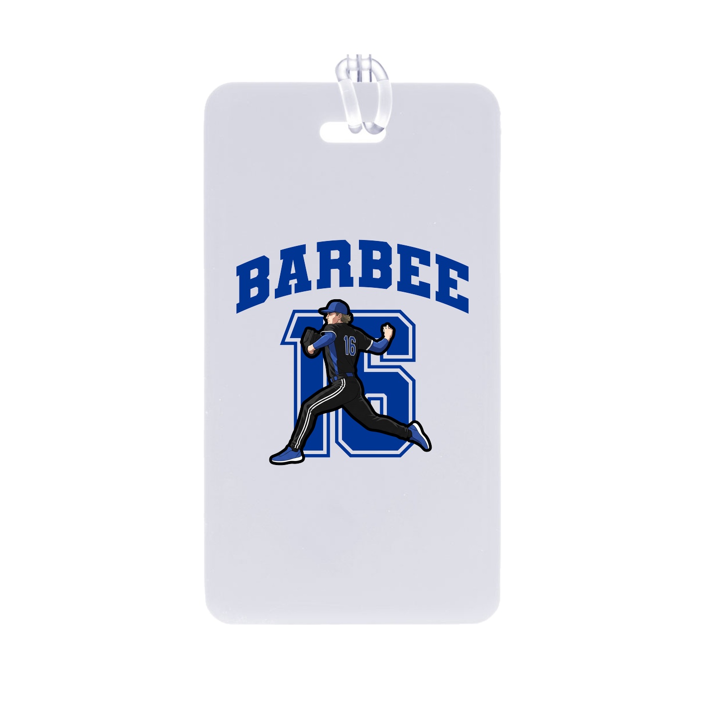Bag Tag — Number in Classic