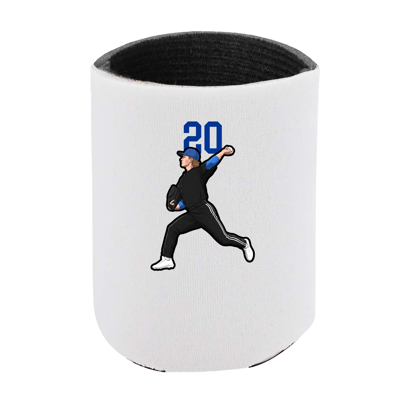 Can Holder — Number Top in White