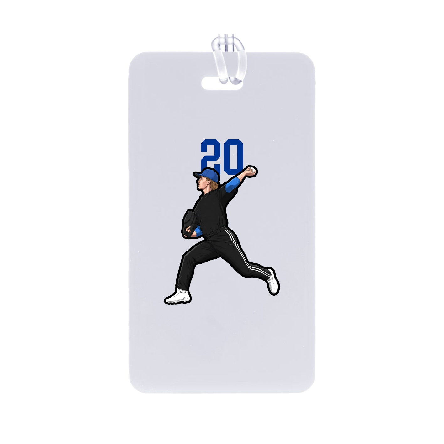Bag Tag — Number Top in Classic