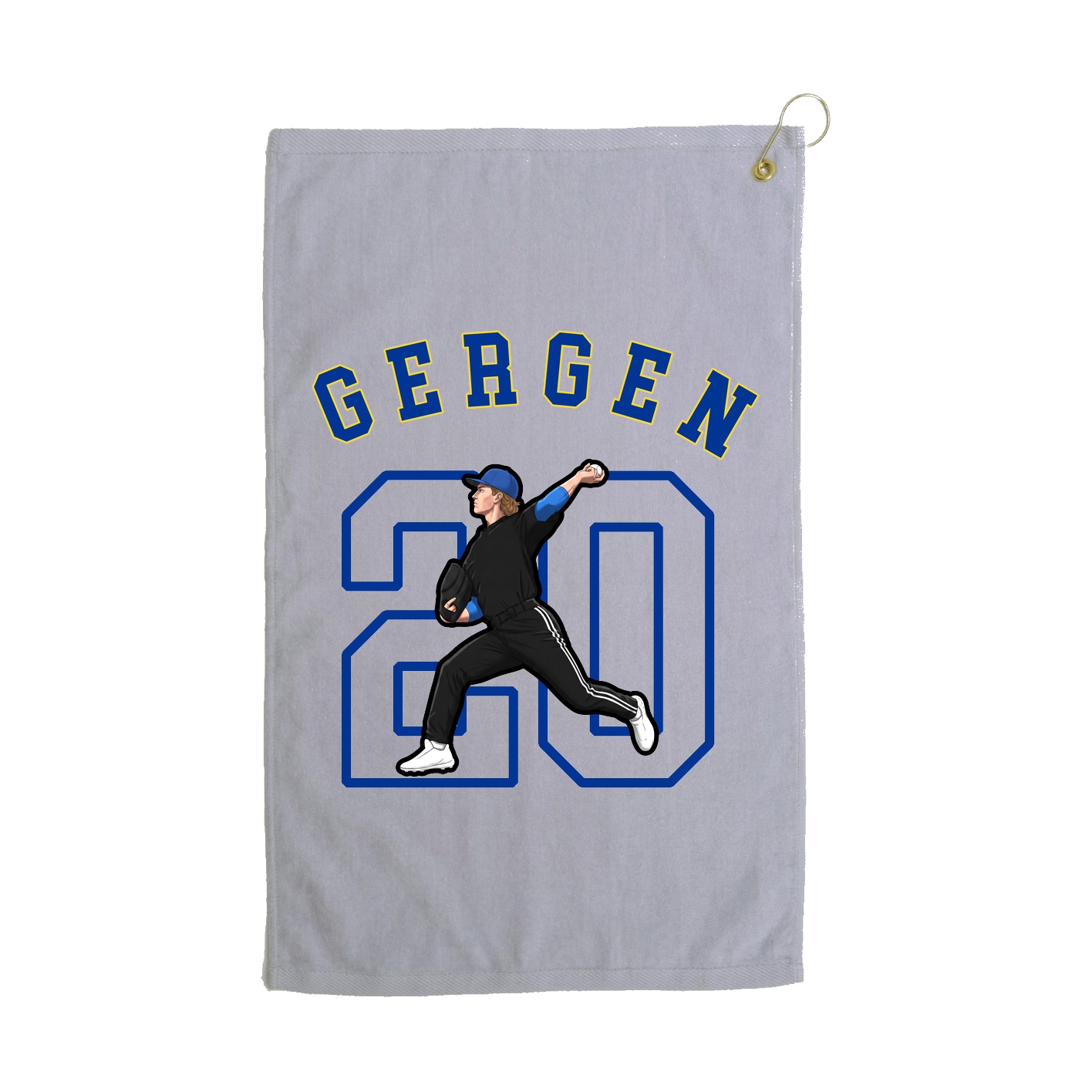 Golf Towel — Shirsey Arch in Grey