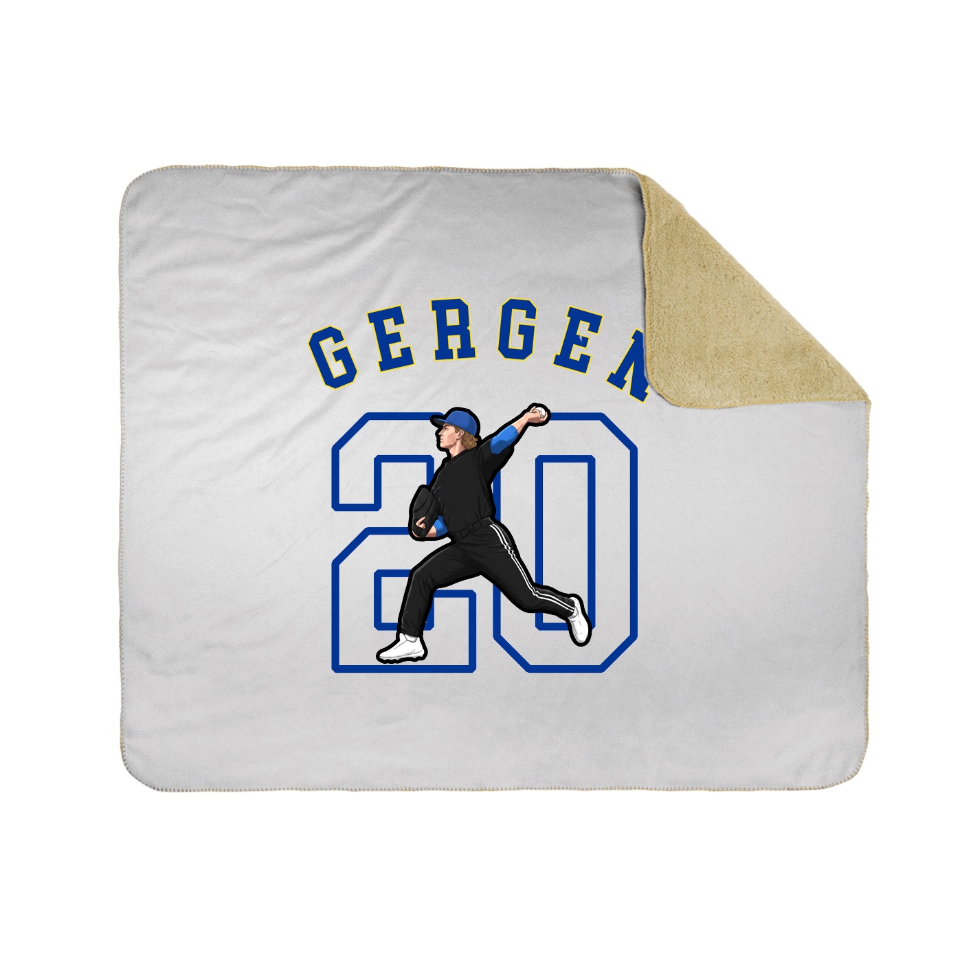 Throw Blanket — Shirsey Arch in White