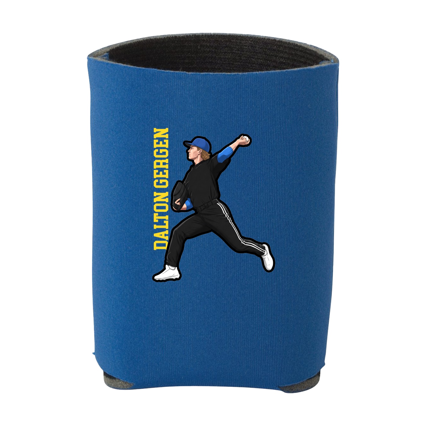 Can Holder — Name Vertical in Royal