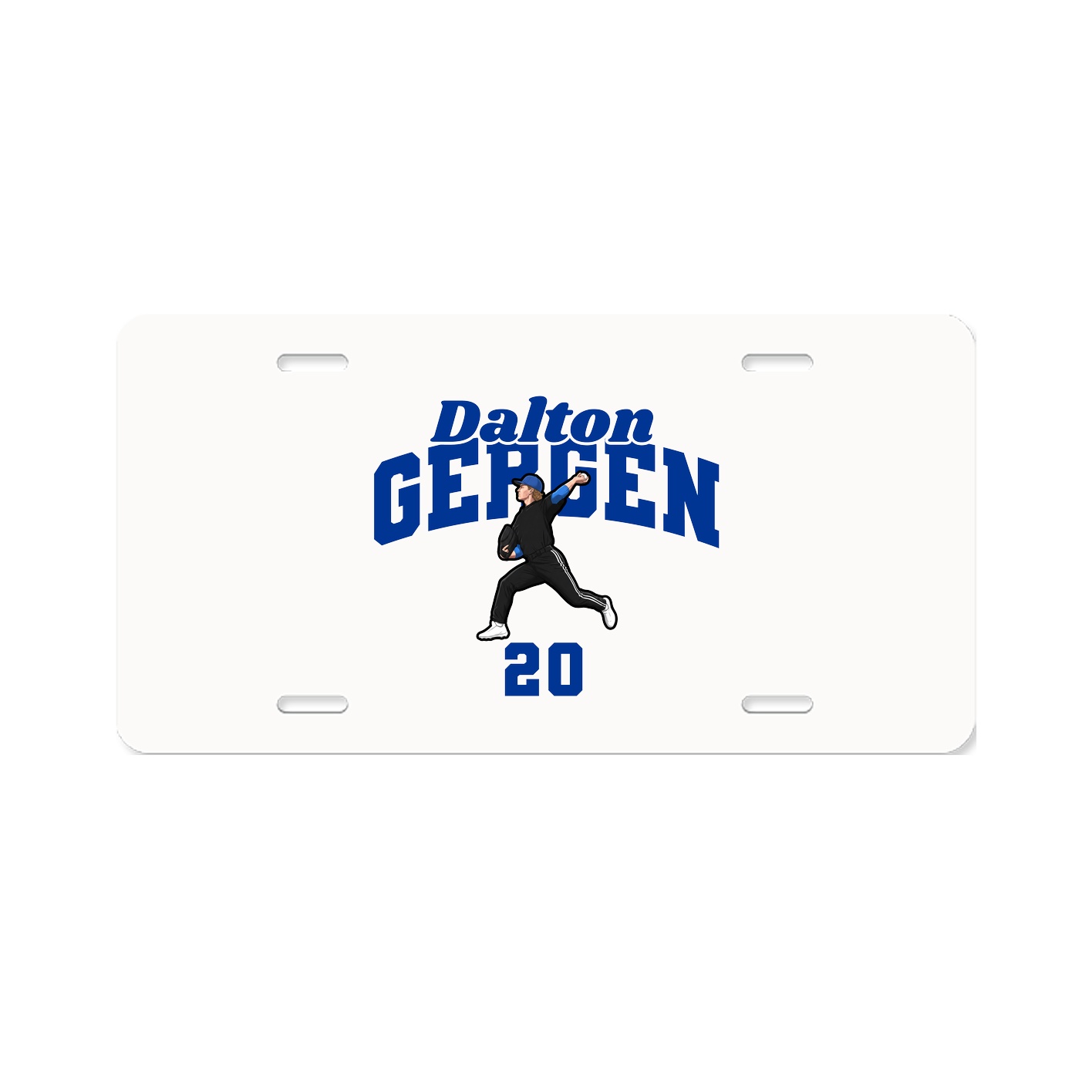 License Plate — Signature Arch in Classic