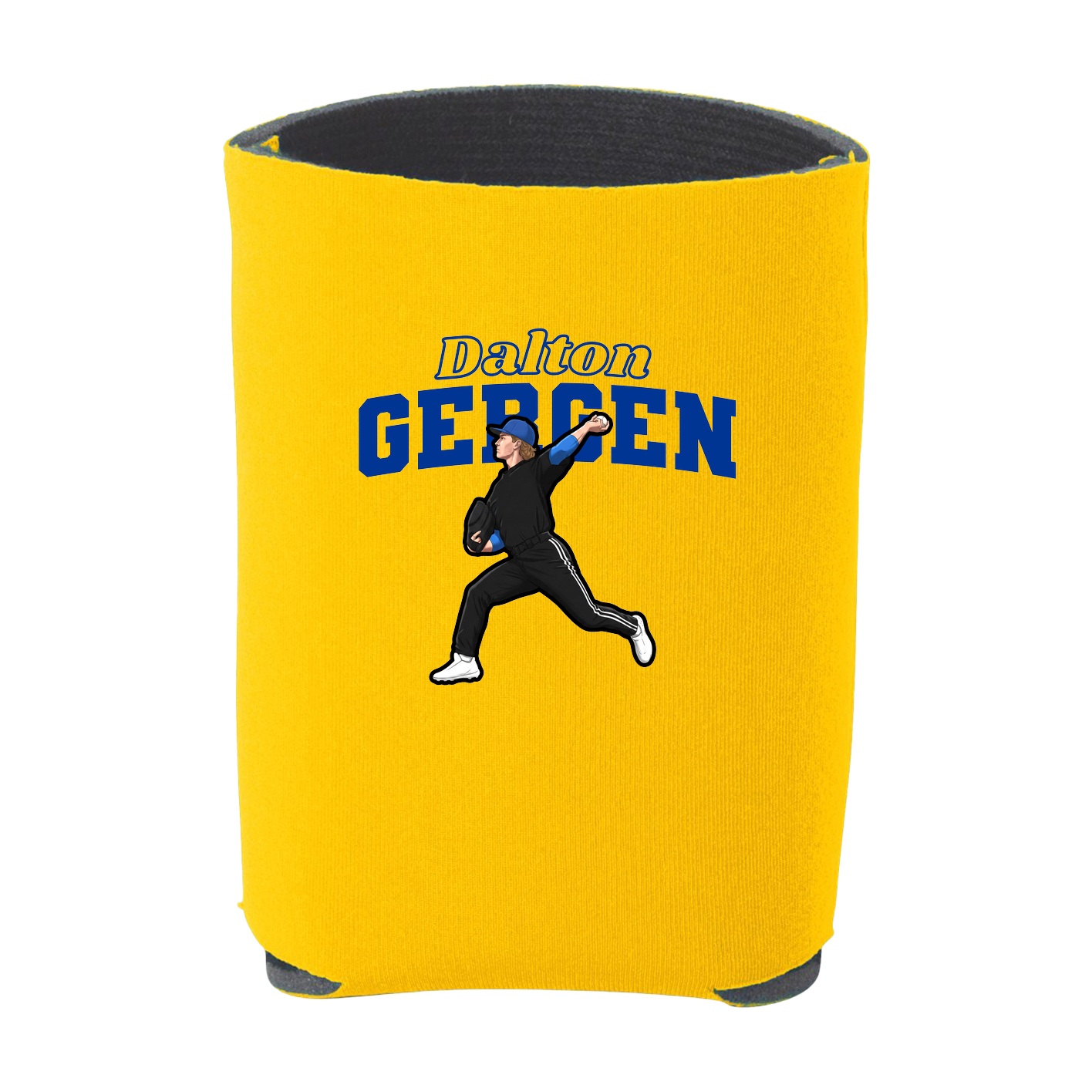 Can Holder — Name Arch in Yellow