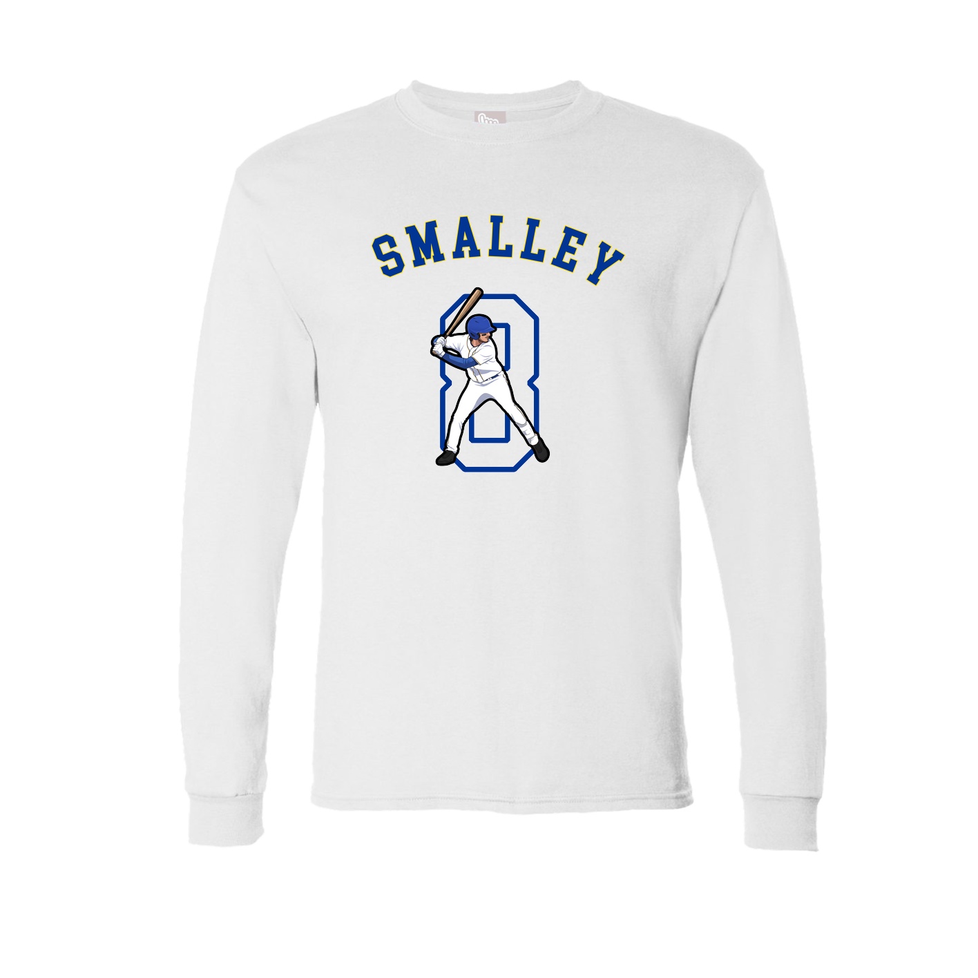 Long Sleeve Tee — Shirsey Arch in White