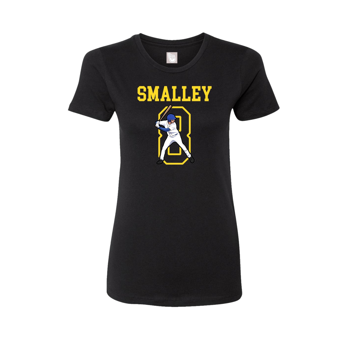 Fitted Women's Tee — Shirsey in Black