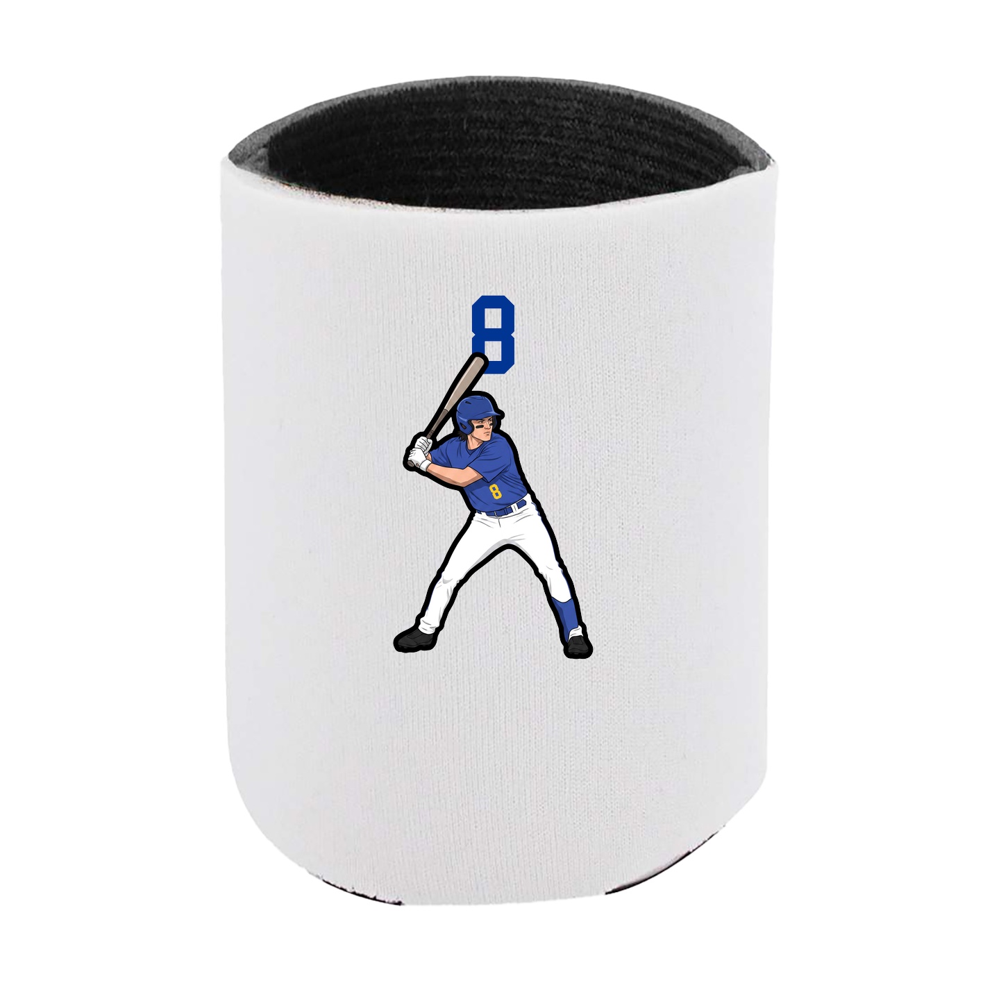 Can Holder — Number Top in White