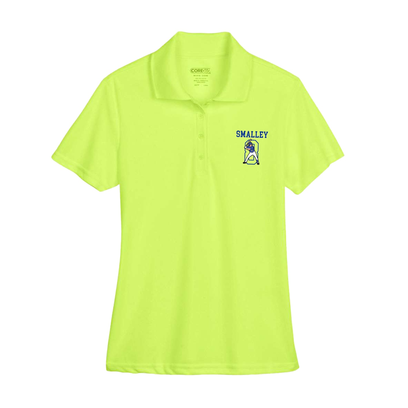 Womens Performance Polo — Shirsey in Yellow