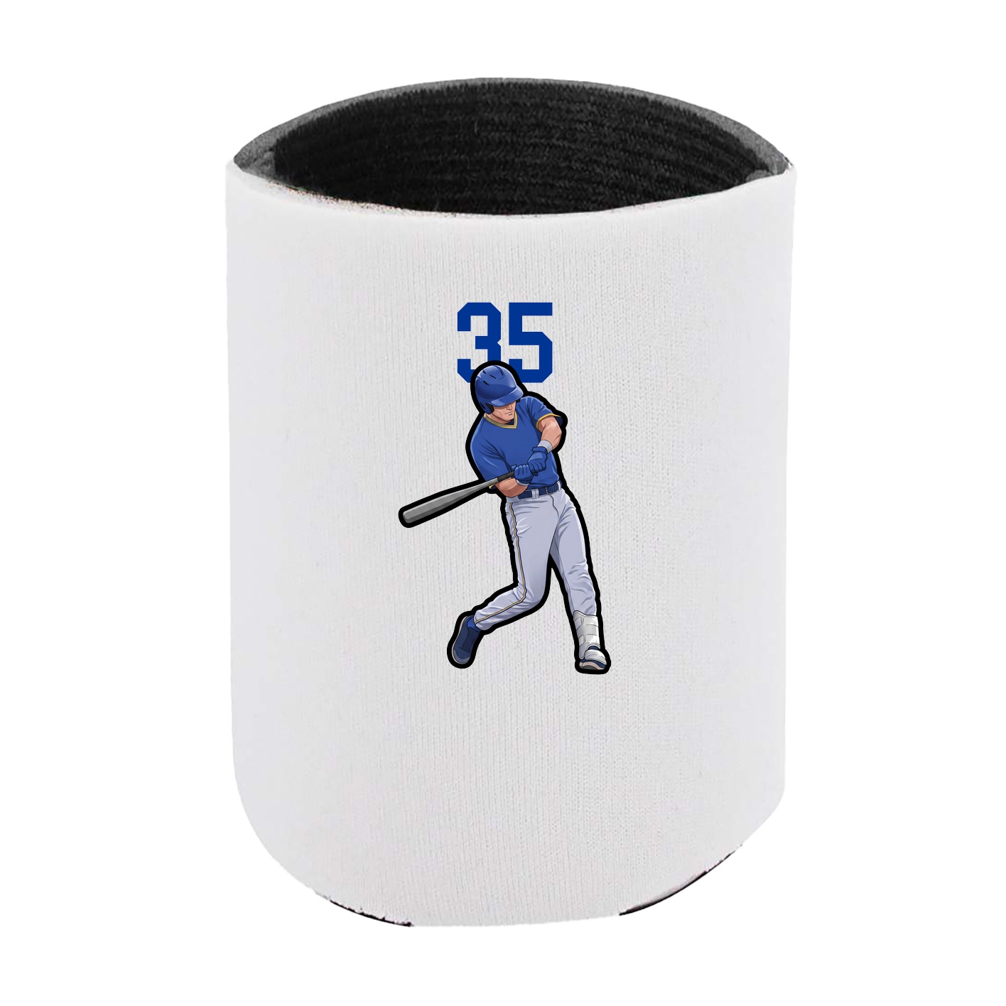 Can Holder — Number Top in White