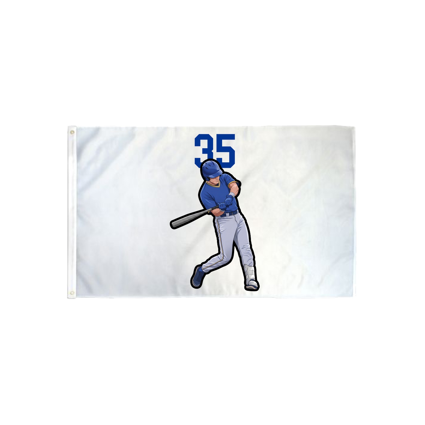 3x5 Flag — Number Top in Classic