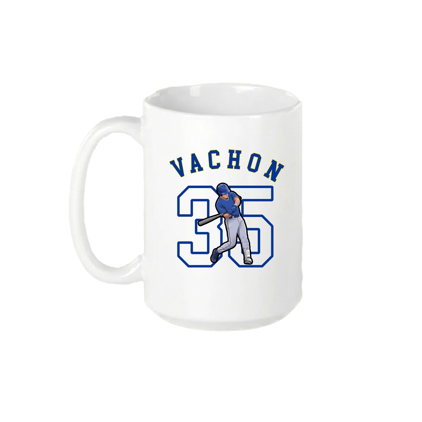 15oz Coffee Mug — Shirsey Arch in White