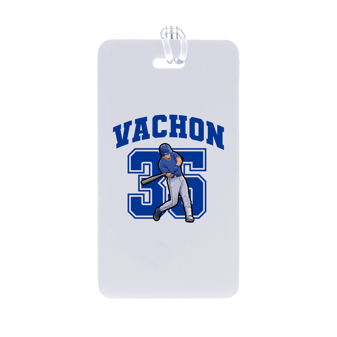 Bag Tag — Number in Classic